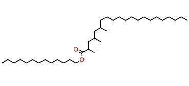 Tridecyl 2,4,6-trimethylheneicosanoate